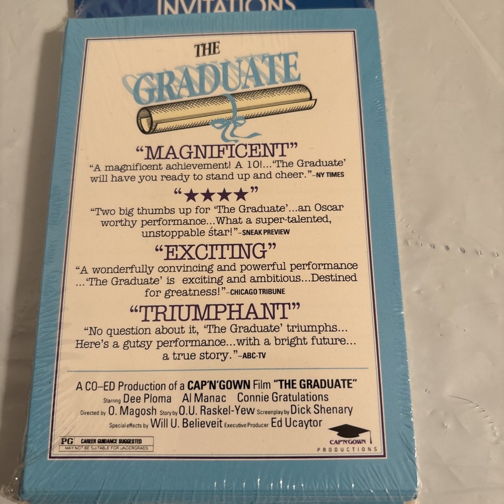 vintage graduation invitations